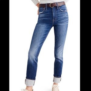 Madewell The High Rise Slim Boyjean 26